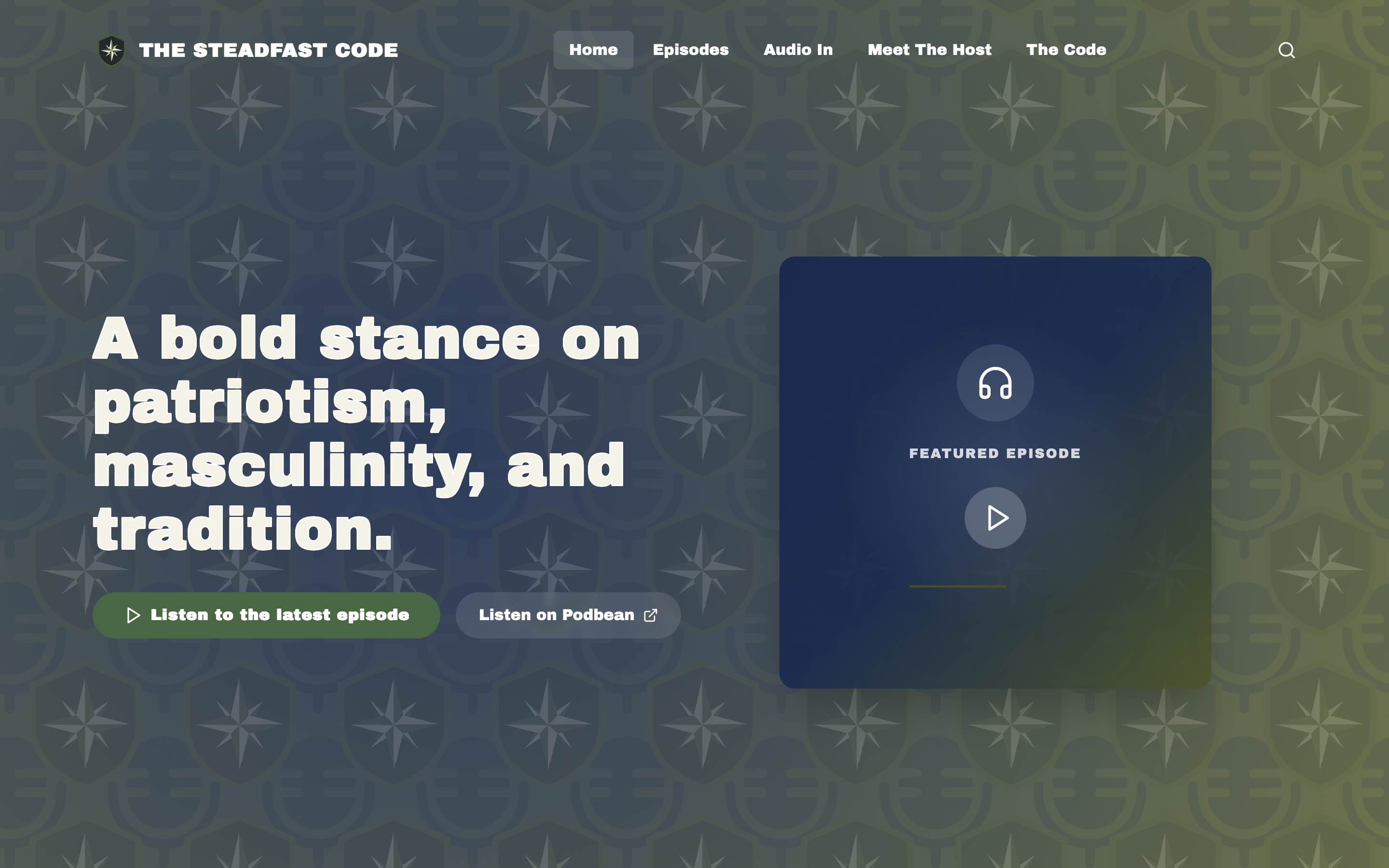 The Steadfast Code – Podcast Web Experience
